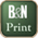 Barnes and Noble Print logo