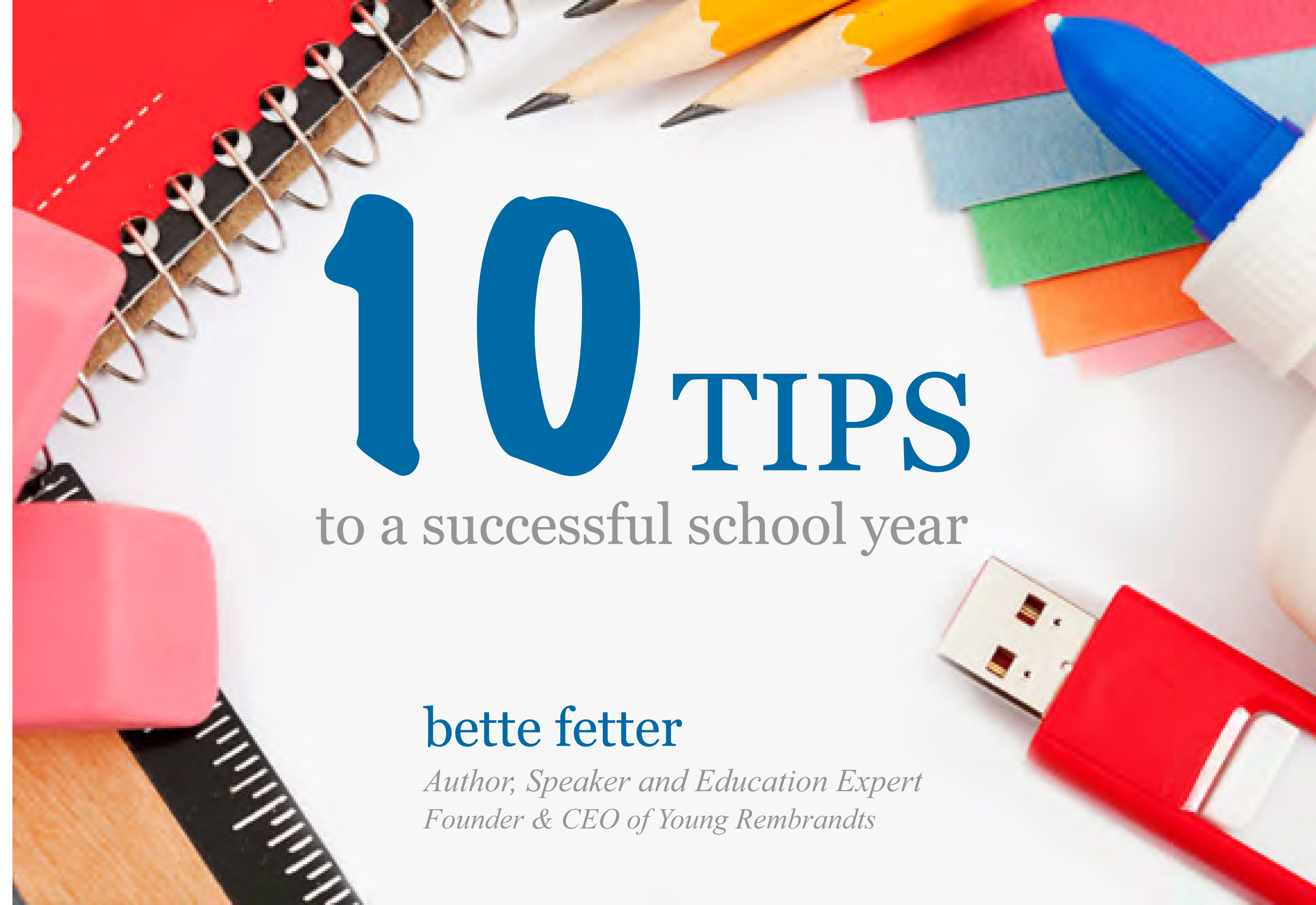 10 Tips to a Successful School Year
