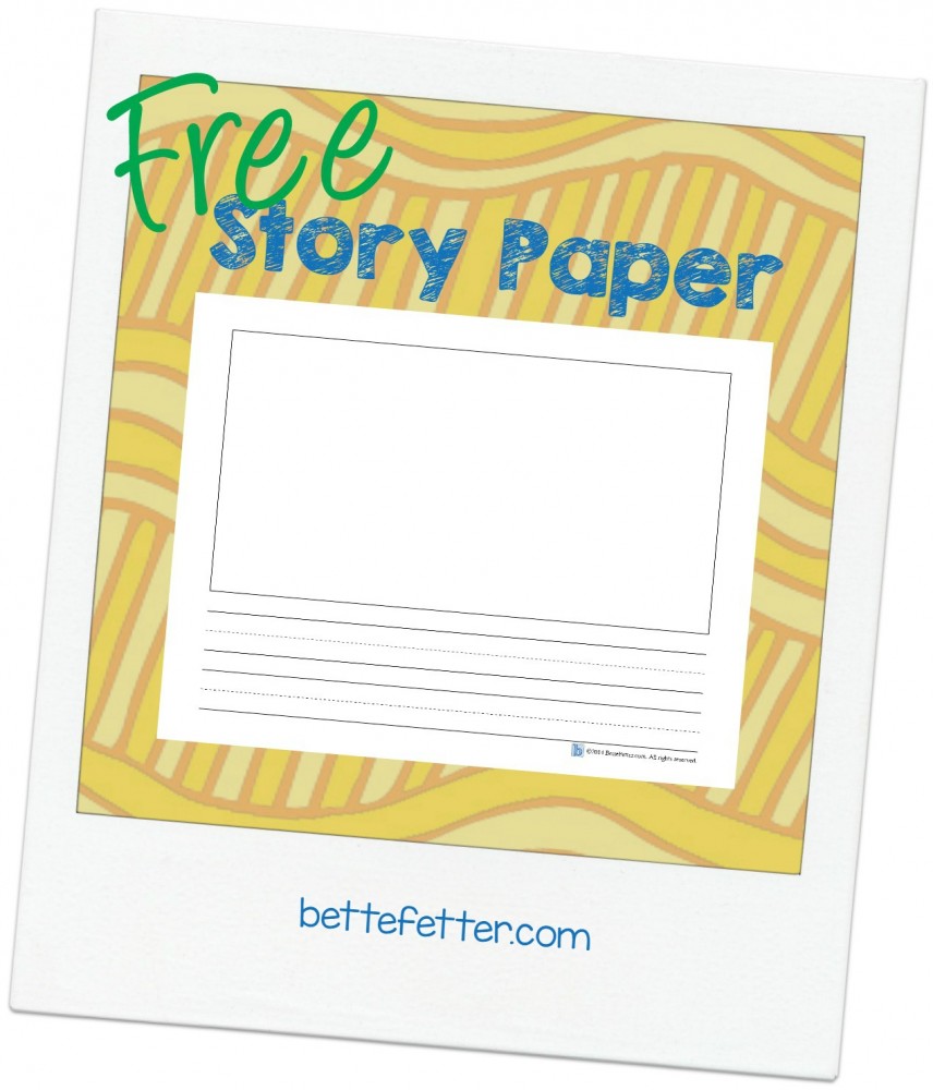STOP Summer Brain Drain with Story Paper