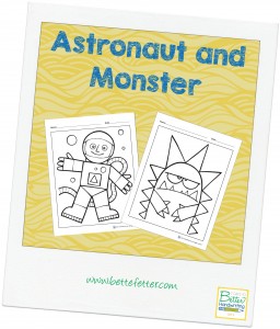 Astronaut and Monster