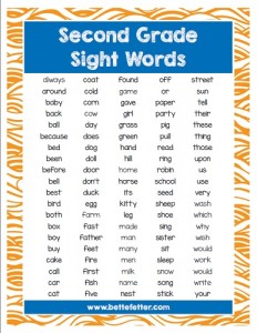 sightwords_second