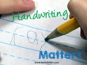 handwriting matters
