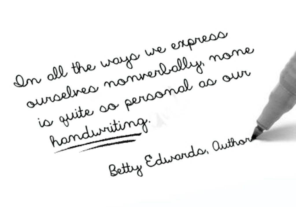 Betty Edwards quote written