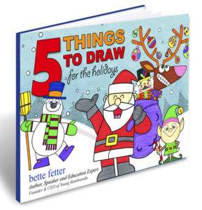 drawing eBook, holiday drawing videos, how to draw holiday characters,