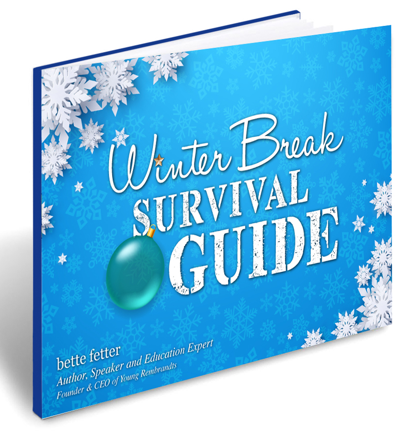 staycation, free eBook, survival guide, winter break activity guide