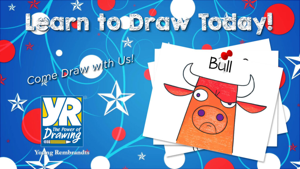 how to draw a bull, bull, how to draw