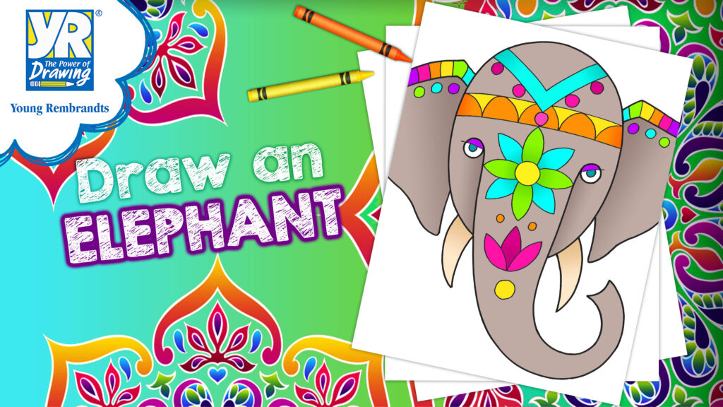how to draw an elephant, elephant, how to draw